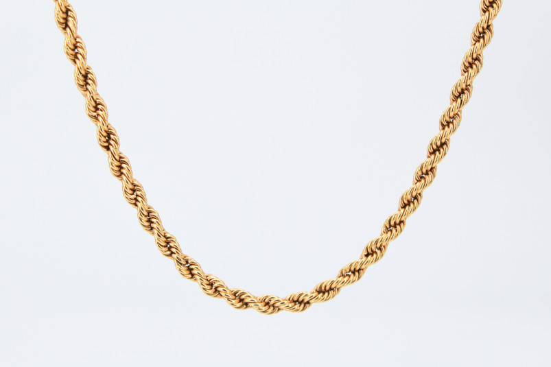 Cadena de oro de 18k. de segunda mano. Joyería de ocasión | ROYALHYSTERIA