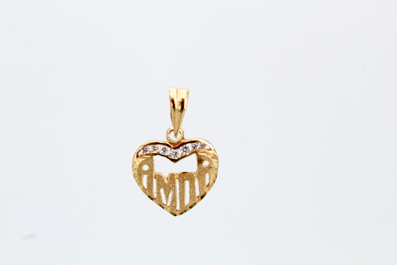 Colgante de oro de 18k. de segunda mano. Joyería de ocasión | ROYALHYSTERIA