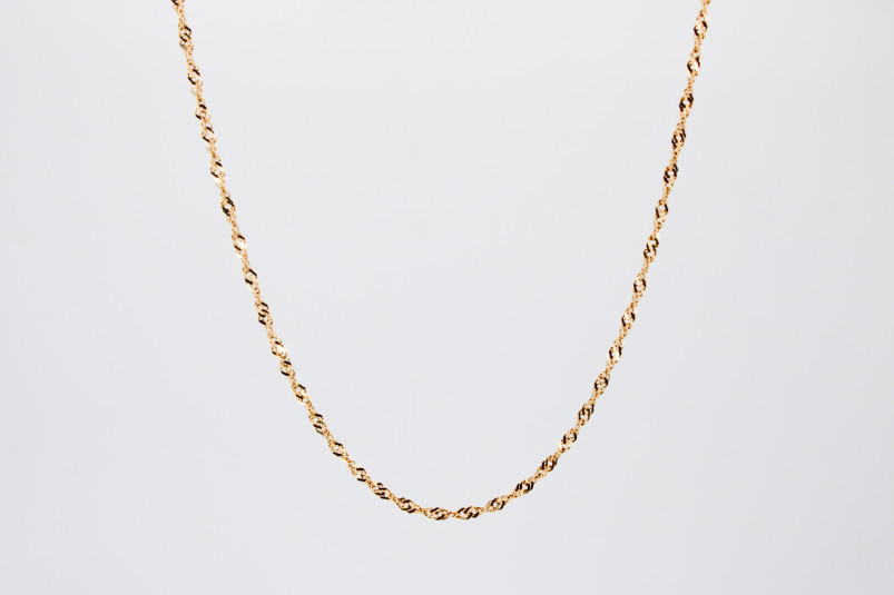 Cadena de oro de 18k. de segunda mano. Joyería de ocasión | ROYALHYSTERIA
