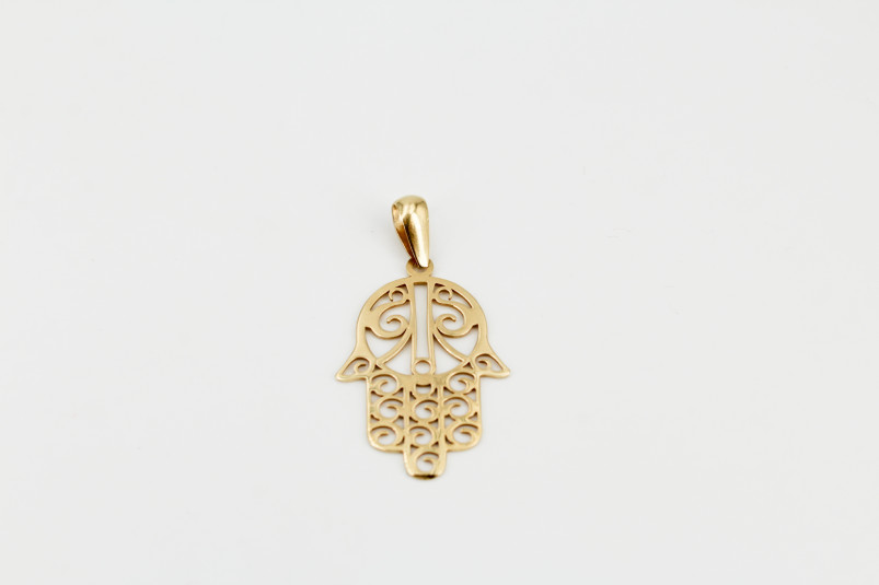 Colgante de oro de 18k. de segunda mano. Joyería de ocasión | ROYALHYSTERIA