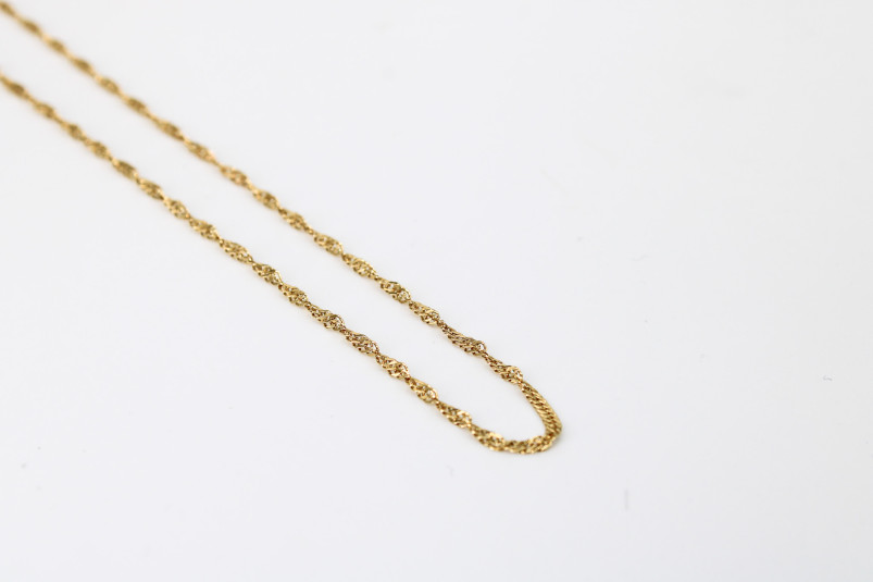 Cadena de oro de 18k. de segunda mano. Joyería de ocasión | ROYALHYSTERIA