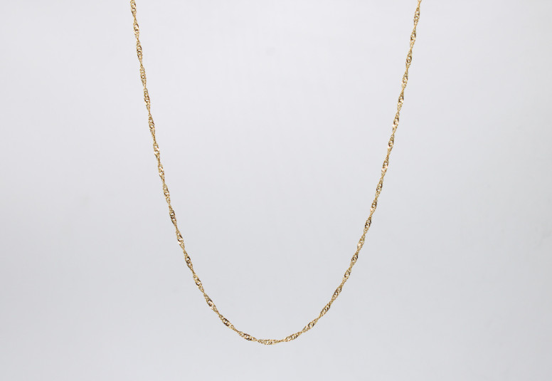 Cadena de oro de 18k. de segunda mano. Joyería de ocasión | ROYALHYSTERIA