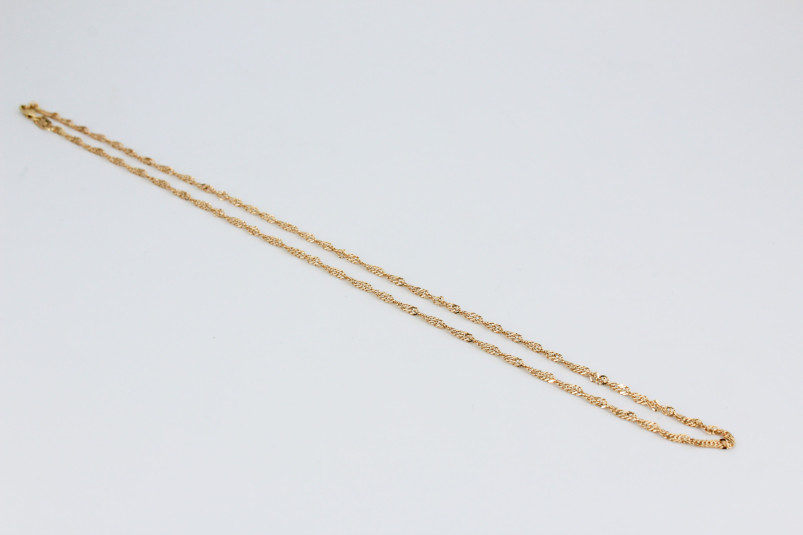 Cadena de oro de 18k. de segunda mano. Joyería de ocasión | ROYALHYSTERIA