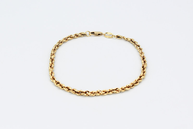 Pulsera de oro de 18k. de segunda mano. Joyería de ocasión | ROYALHYSTERIA