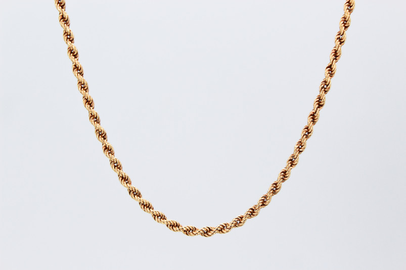 Cadena de oro de 18k. de segunda mano. Joyería de ocasión | ROYALHYSTERIA