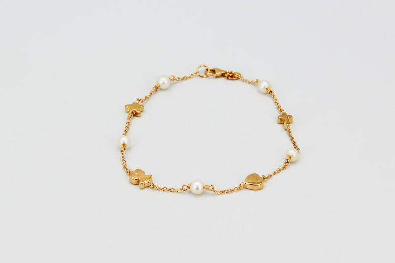 Pulsera de oro de 18k. de segunda mano. Joyería de ocasión | ROYALHYSTERIA