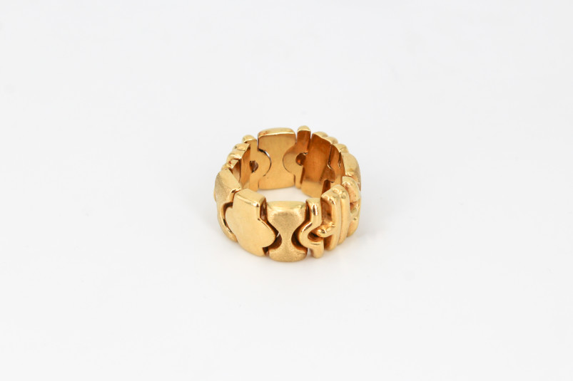 Anillo de oro de 18k. de segunda mano. Joyería de ocasión | ROYALHYSTERIA