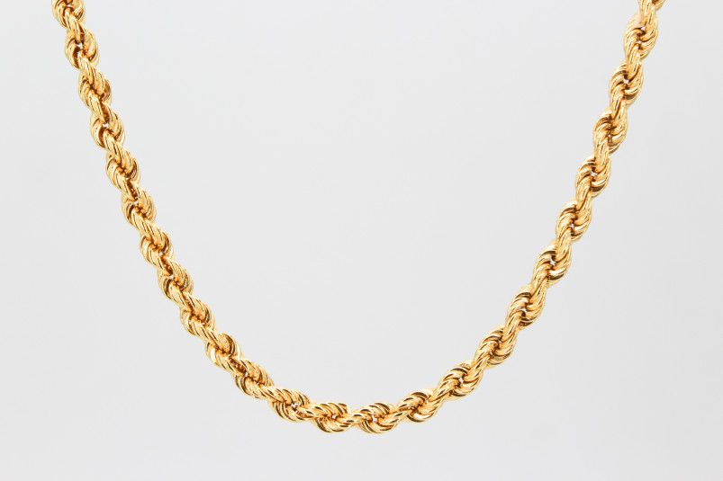 Cadena de oro de 18k. de segunda mano. Joyería de ocasión | ROYALHYSTERIA