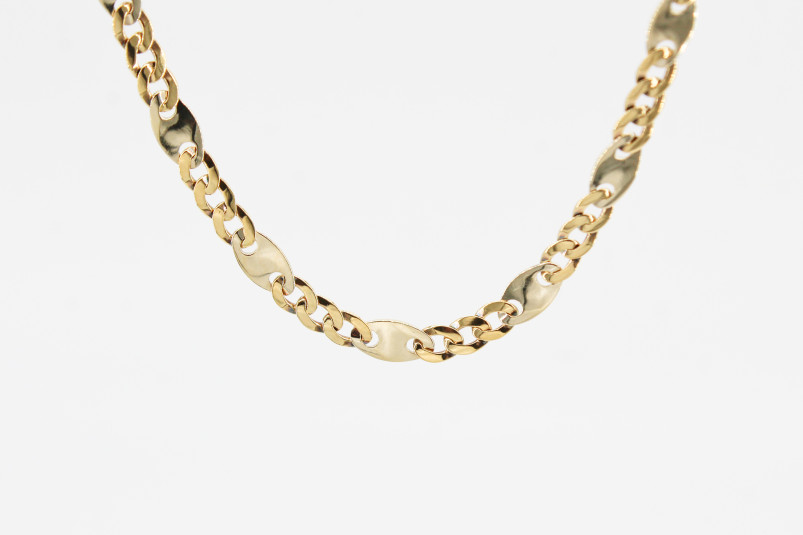 Cadena de oro de 18k. de segunda mano. Joyería de ocasión | ROYALHYSTERIA