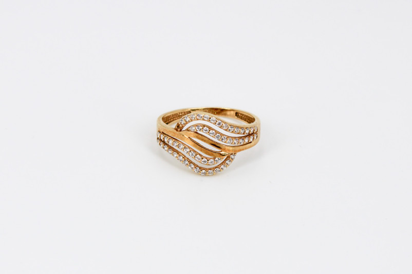 Anillo de oro de 18k. de segunda mano. Joyería de ocasión | ROYALHYSTERIA