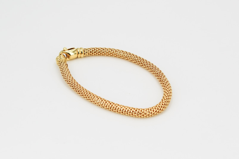 Pulsera de oro de 18k. de segunda mano. Joyería de ocasión | ROYALHYSTERIA