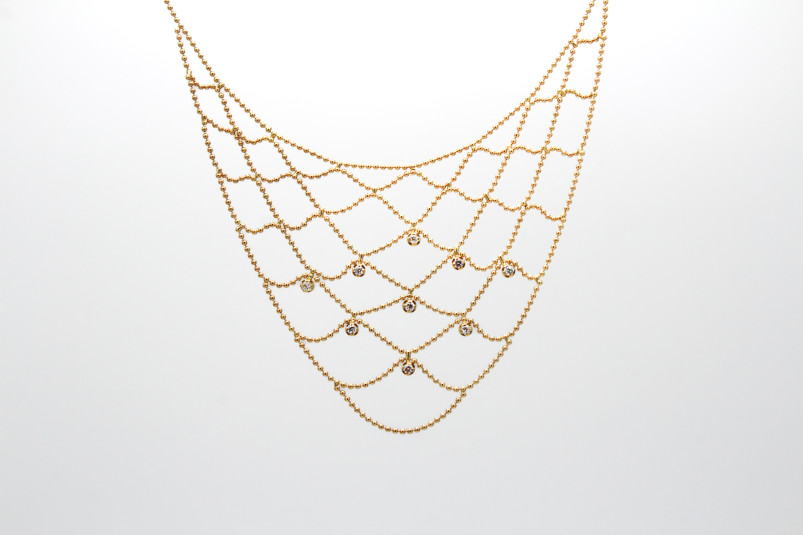 Collar de oro de 18k. de segunda mano. Joyería de ocasión | ROYALHYSTERIA
