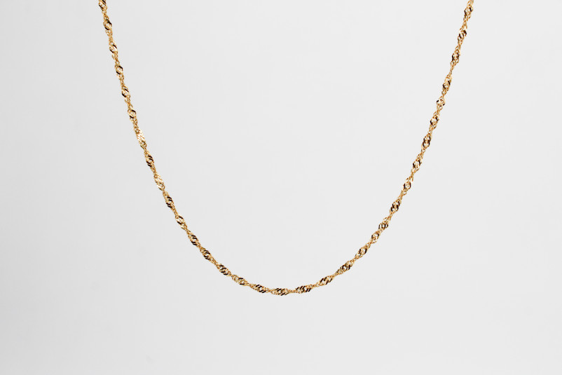 Cadena de oro de 18k. de segunda mano. Joyería de ocasión | ROYALHYSTERIA