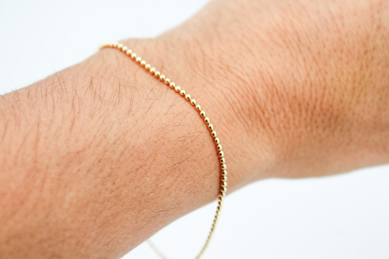 Pulsera de oro de 18k. de segunda mano. Joyería de ocasión | ROYALHYSTERIA