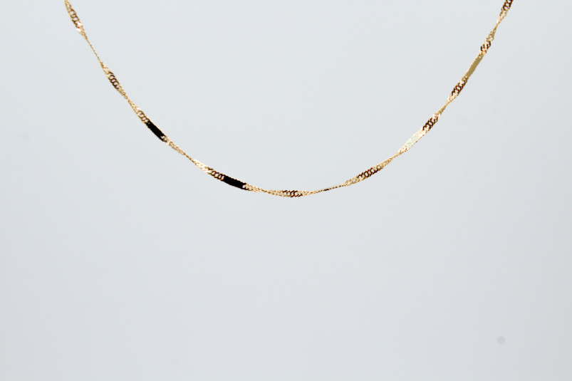 Cadena de oro de 18k. de segunda mano. Joyería de ocasión | ROYALHYSTERIA