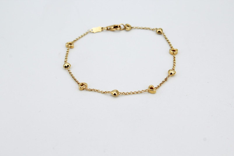 Pulsera de oro de 18k. de segunda mano. Joyería de ocasión | ROYALHYSTERIA
