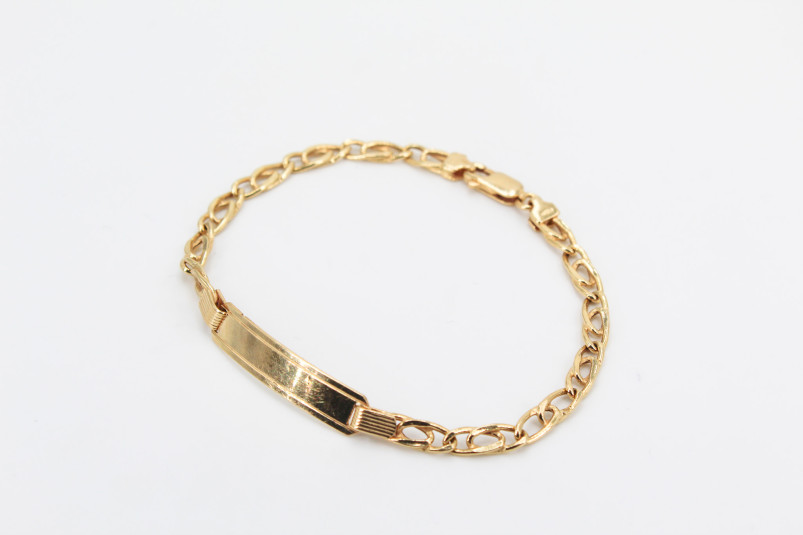 Esclava de oro de 18k. de segunda mano. Joyería de ocasión | ROYALHYSTERIA