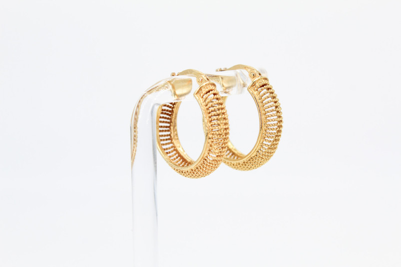 Aro de oro de 18k. de segunda mano. Joyería de ocasión | ROYALHYSTERIA