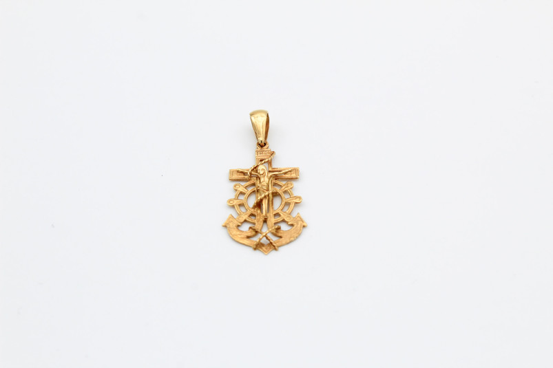 Colgante de oro de 18k. de segunda mano. Joyería de ocasión | ROYALHYSTERIA