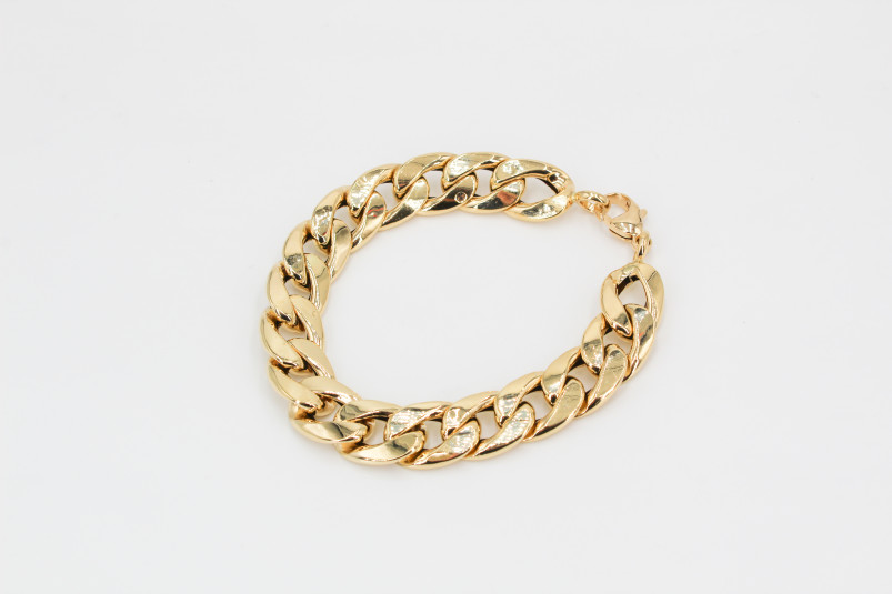 Pulsera de oro de 18k. de segunda mano. Joyería de ocasión | ROYALHYSTERIA