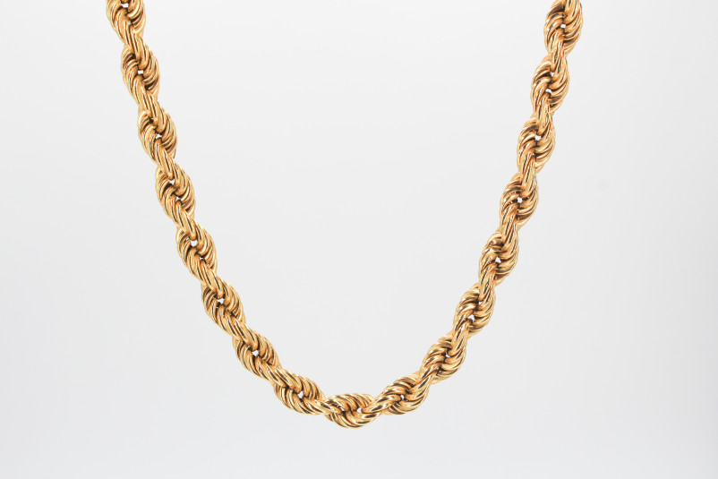 Cadena de oro de 18k. de segunda mano. Joyería de ocasión | ROYALHYSTERIA