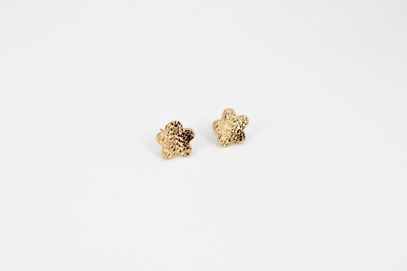 Pendiente de oro de 18k. de segunda mano. Joyería de ocasión | ROYALHYSTERIA