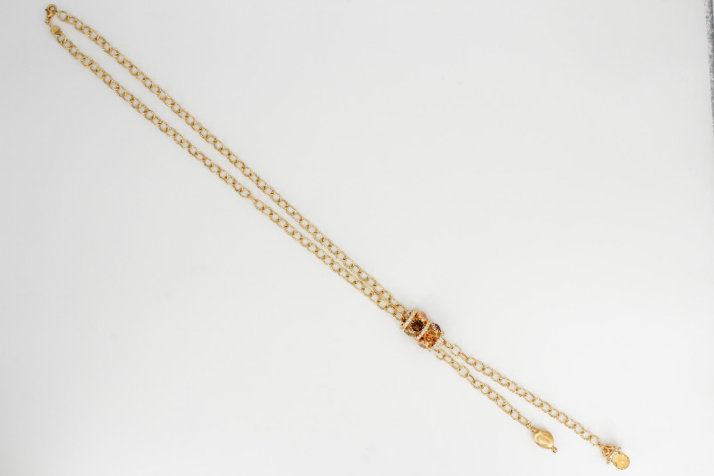 Collar de oro de 18k. de segunda mano. Joyería de ocasión | ROYALHYSTERIA