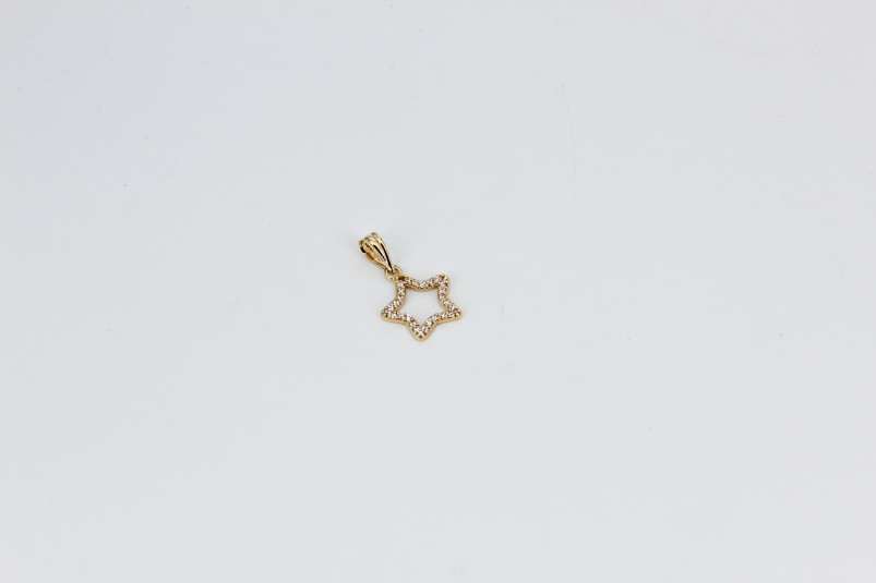 Colgante de oro de 18k. de segunda mano. Joyería de ocasión | ROYALHYSTERIA