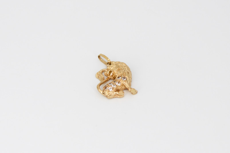 Colgante de oro de 18k. de segunda mano. Joyería de ocasión | ROYALHYSTERIA