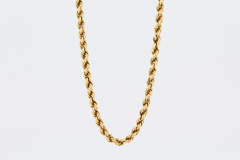 Cadena de oro de 18k. de segunda mano. Joyería de ocasión | ROYALHYSTERIA