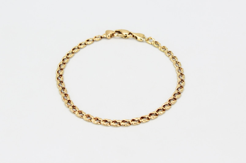 Pulsera de oro de 18k. de segunda mano. Joyería de ocasión | ROYALHYSTERIA