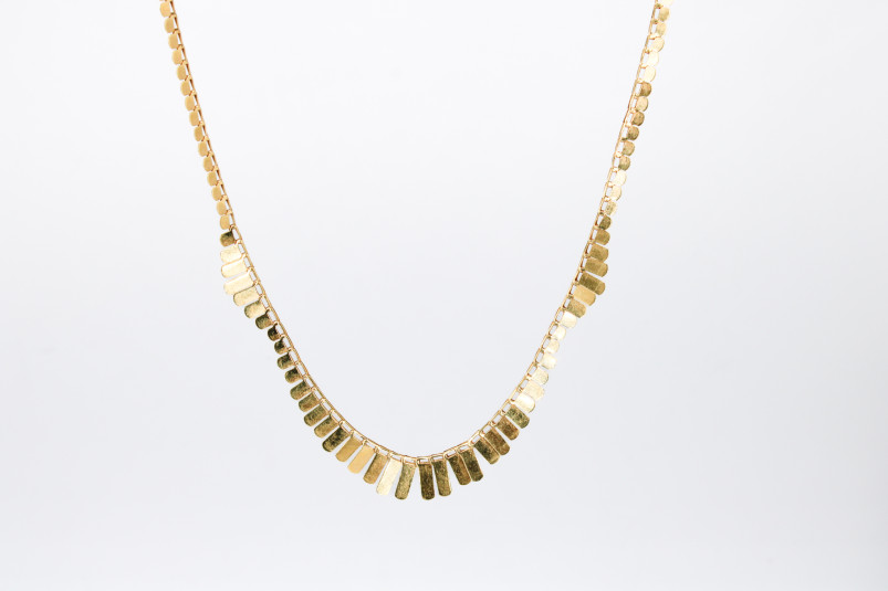 Collar de oro de 18k. de segunda mano. Joyería de ocasión | ROYALHYSTERIA