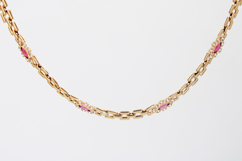 Cadena de oro de 18k. de segunda mano. Joyería de ocasión | ROYALHYSTERIA