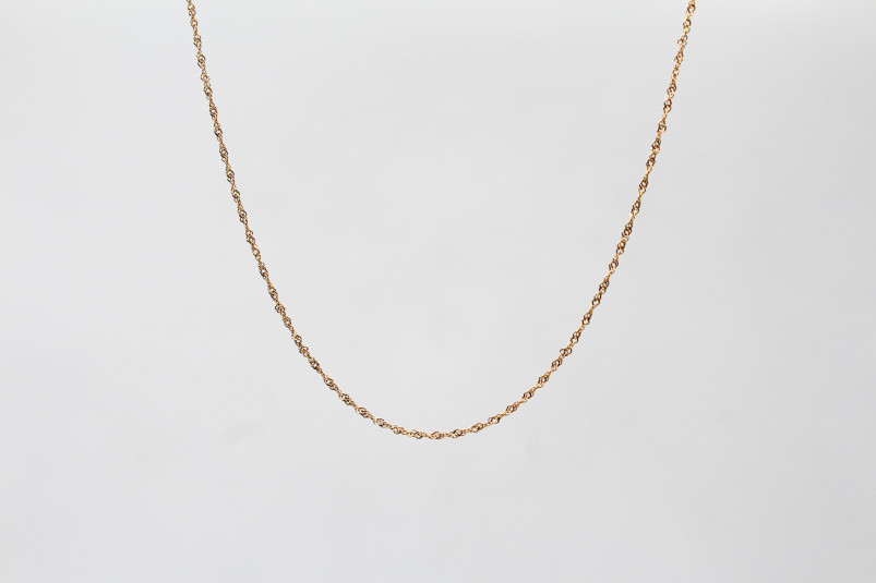 Cadena de oro de 18k. de segunda mano. Joyería de ocasión | ROYALHYSTERIA