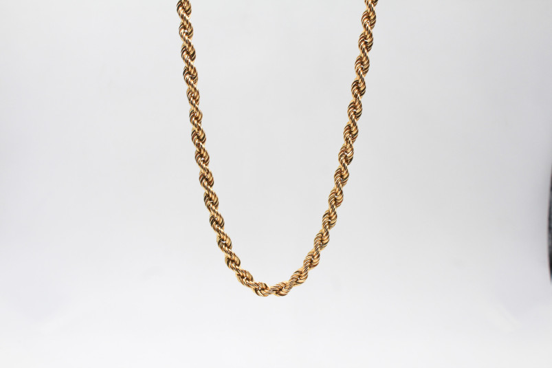 Cadena de oro de 18k. de segunda mano. Joyería de ocasión | ROYALHYSTERIA