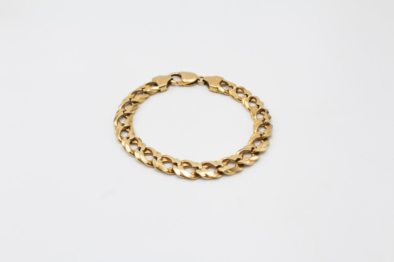 Pulsera de oro de 18k. de segunda mano. Joyería de ocasión | ROYALHYSTERIA