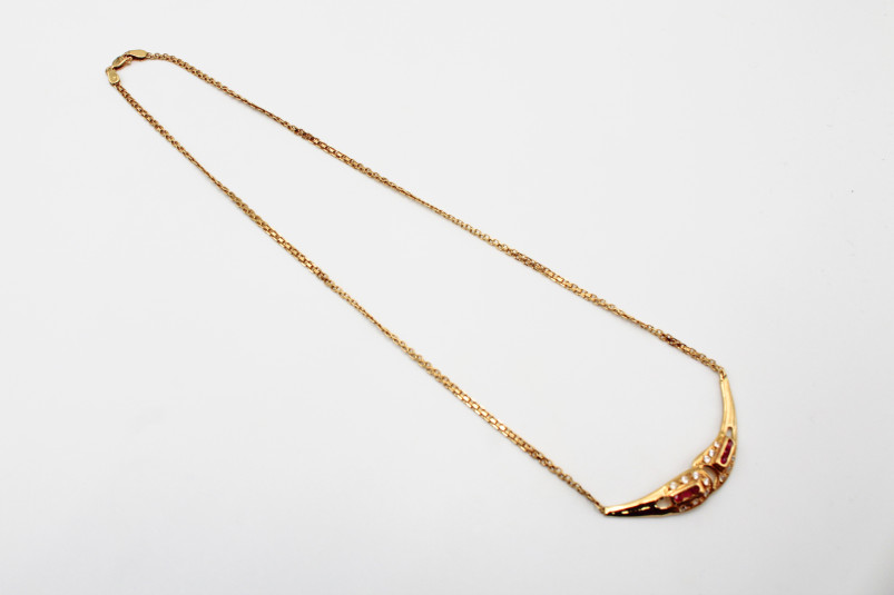 Collar de oro de 18k. de segunda mano. Joyería de ocasión | ROYALHYSTERIA