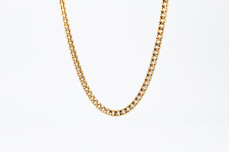 Cadena de oro de 18k. de segunda mano. Joyería de ocasión | ROYALHYSTERIA