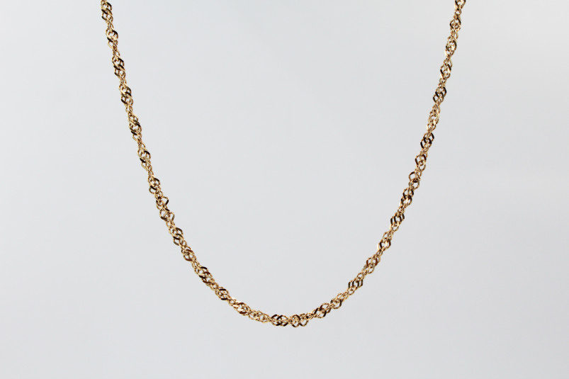 Cadena de oro de 18k. de segunda mano. Joyería de ocasión | ROYALHYSTERIA