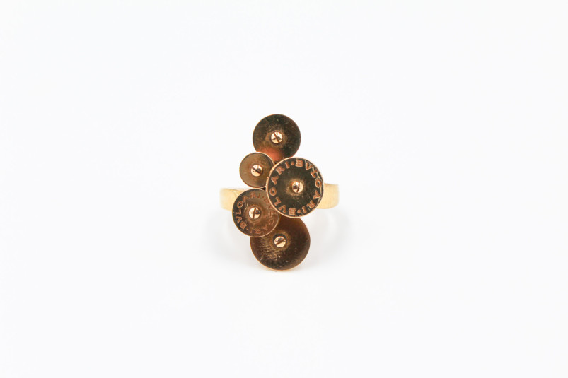 Anillo de oro de 18k. de segunda mano. Joyería de ocasión | ROYALHYSTERIA