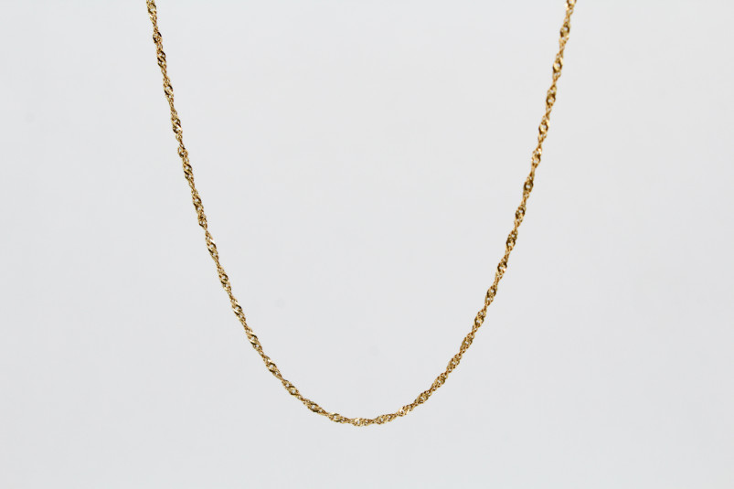 Cadena de oro de 18k. de segunda mano. Joyería de ocasión | ROYALHYSTERIA