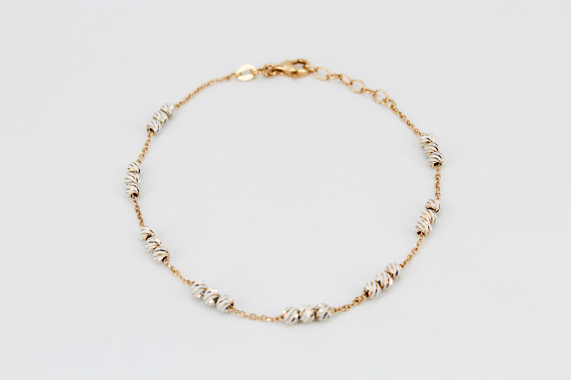 Pulsera de oro de 18k. de segunda mano. Joyería de ocasión | ROYALHYSTERIA