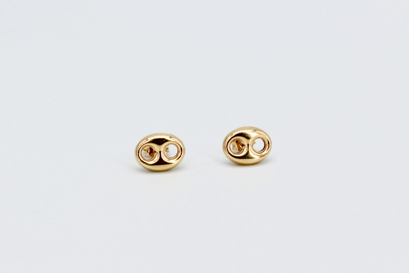 Pendiente de oro de 18k. de segunda mano. Joyería de ocasión | ROYALHYSTERIA