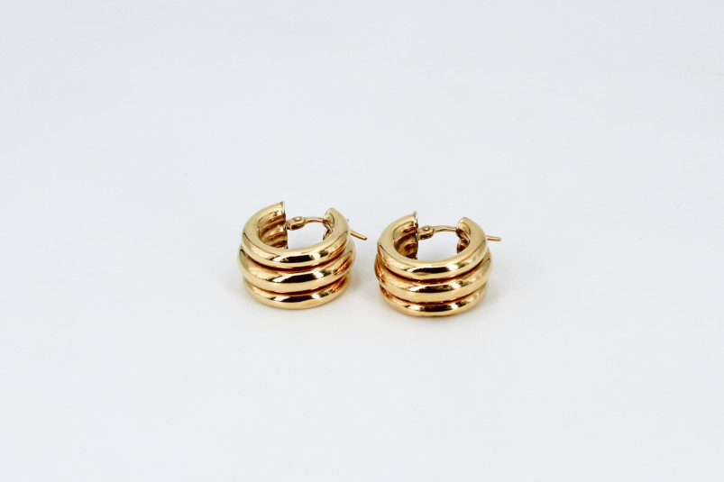 Aro de oro de 18k. de segunda mano. Joyería de ocasión | ROYALHYSTERIA