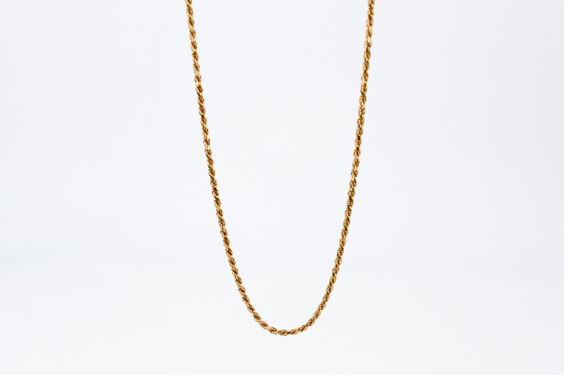 Cadena de oro de 18k. de segunda mano. Joyería de ocasión | ROYALHYSTERIA
