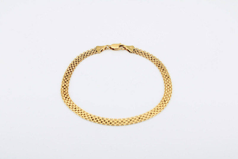 Pulsera de oro de 18k. de segunda mano. Joyería de ocasión | ROYALHYSTERIA