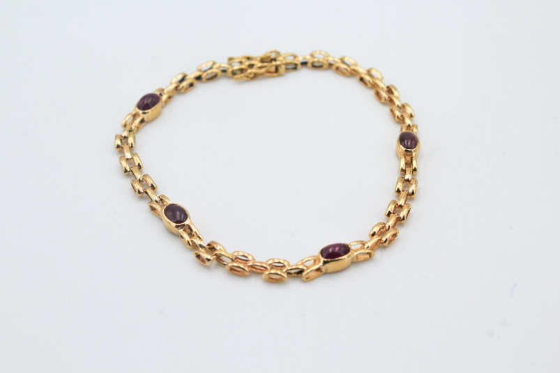 Pulsera de oro de 18k. de segunda mano. Joyería de ocasión | ROYALHYSTERIA