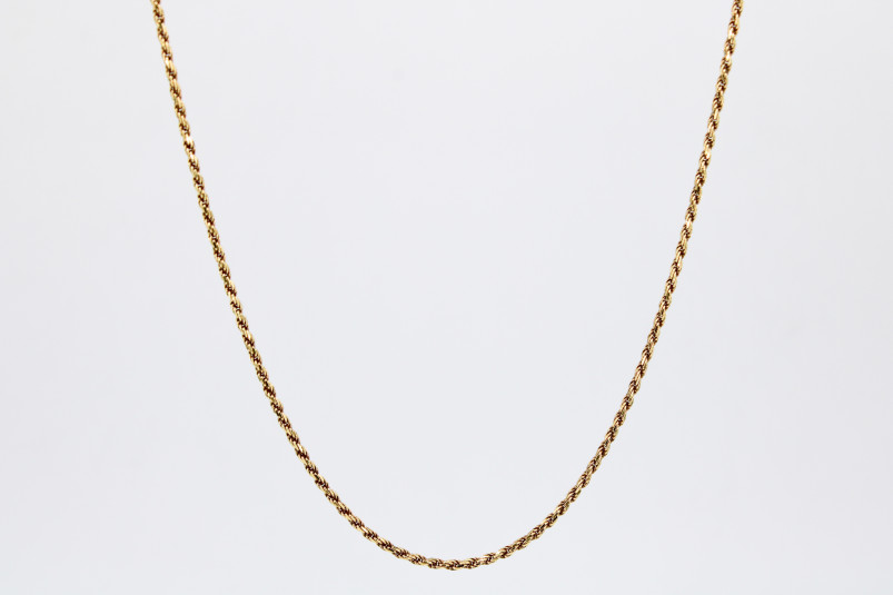 Cadena de oro de 18k. de segunda mano. Joyería de ocasión | ROYALHYSTERIA
