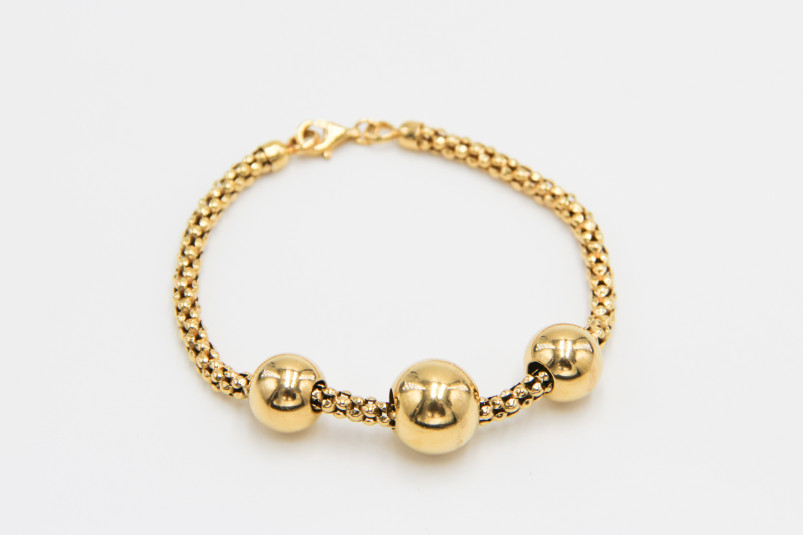 Pulsera de oro de 18k. de segunda mano. Joyería de ocasión | ROYALHYSTERIA