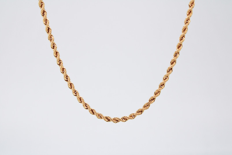 Cadena de oro de 18k. de segunda mano. Joyería de ocasión | ROYALHYSTERIA